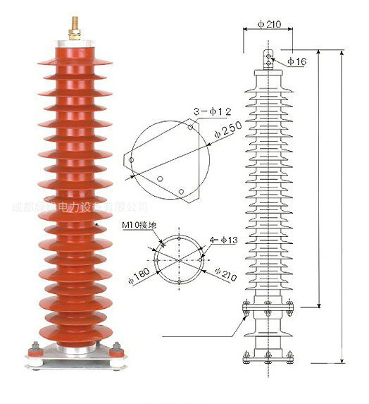 HY10WZ-90/235、HY10WZ-84/221電站型避雷器